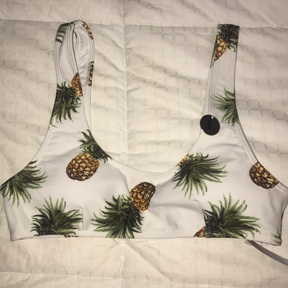 Pineapple cute swim top